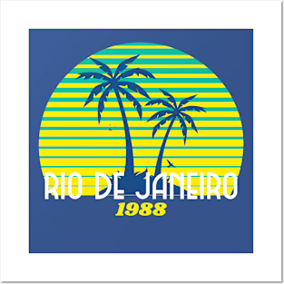 rio de janeiro brazil brasil brazilian Posters and Art